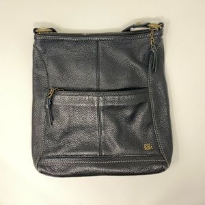 The Sak Iris Black Leather Crossbody Bag